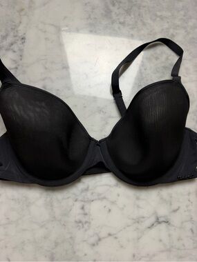 SKIMS Black Smooth thin Bra